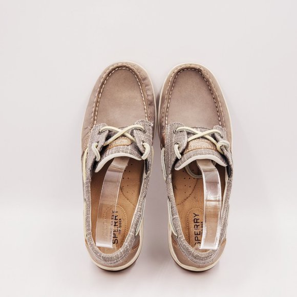 Sperry Bluefish Sparkle Boat Shoes A852 - Picture 5 of 7